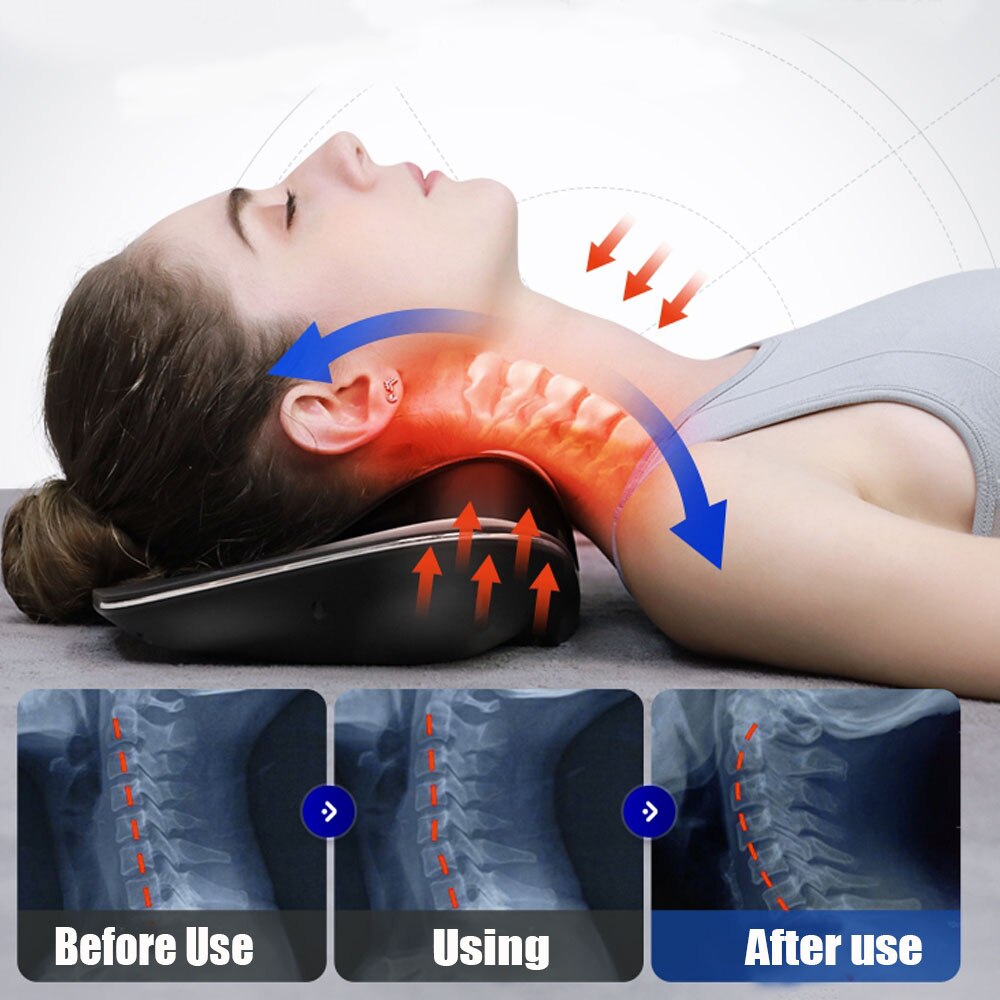 Therapeutic Pulse Heating Neck Massager