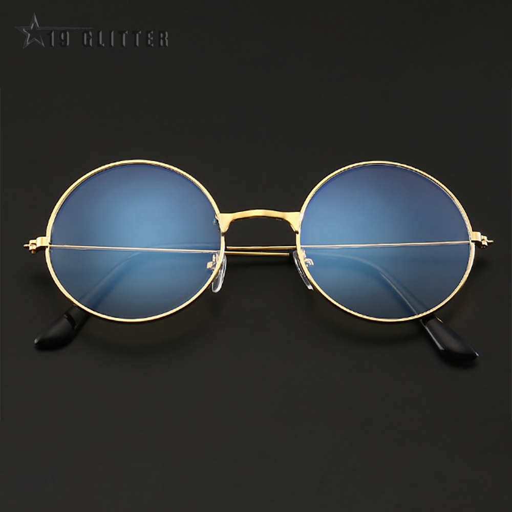 Retro Round Frame Blue Light Blocking Glasses