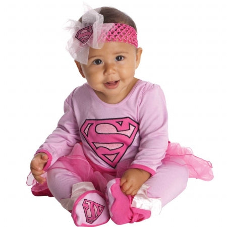 Toddler Supergirl One Piece Infant Costume