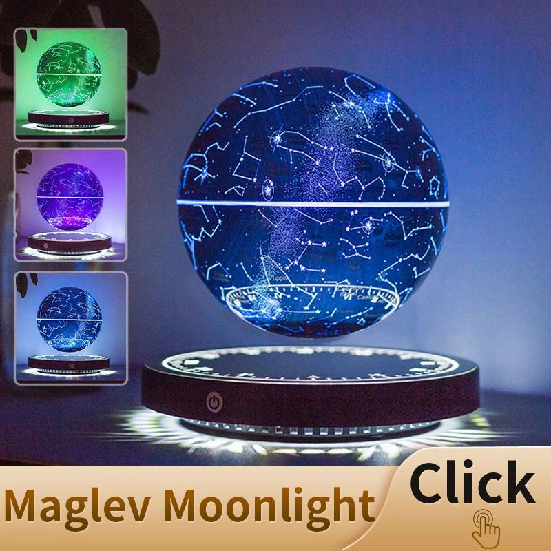 Magnetic Levitation Moon Night Light