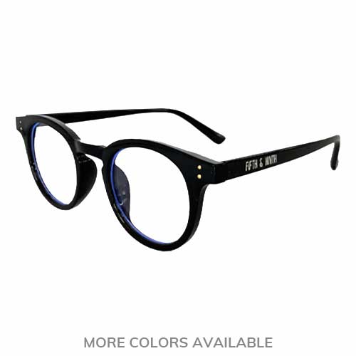 Phoenix Oval fifth & Ninth Blue Light Blocking Glasses