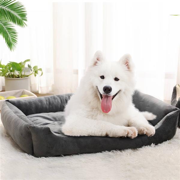 Wadding Bed Pad Mat Cushion for Dog Cat Pet Gray